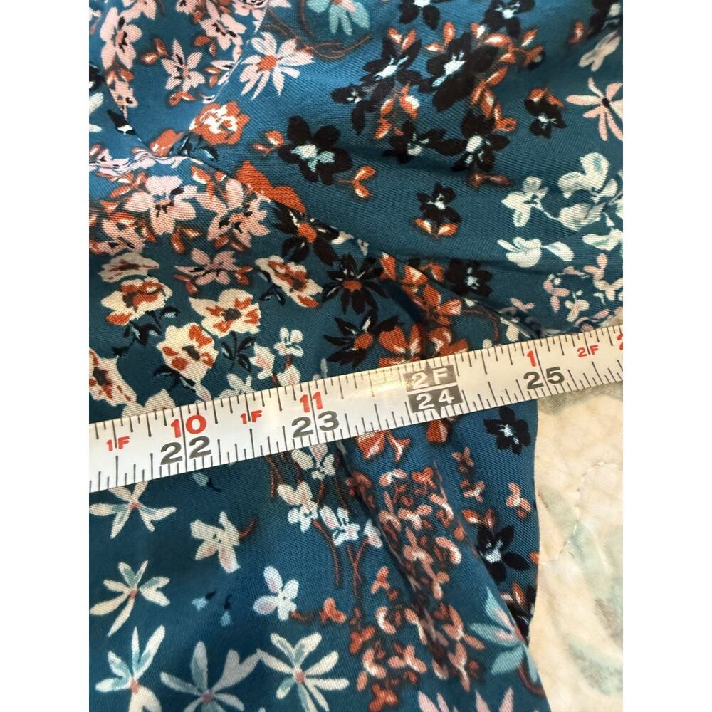 Tinsel 3X Boho Floral Empire Line Maxi Dress Hi/Low Hem Cottagecore Garden Fairy - Picture 6 of 9